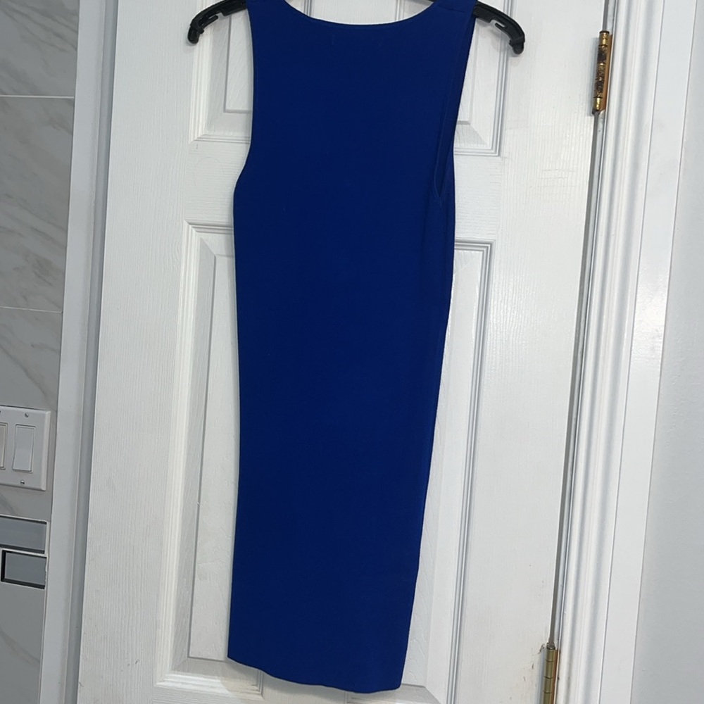 MANGO Short Knitted Blue Dress💙 - Picture 7 of 9